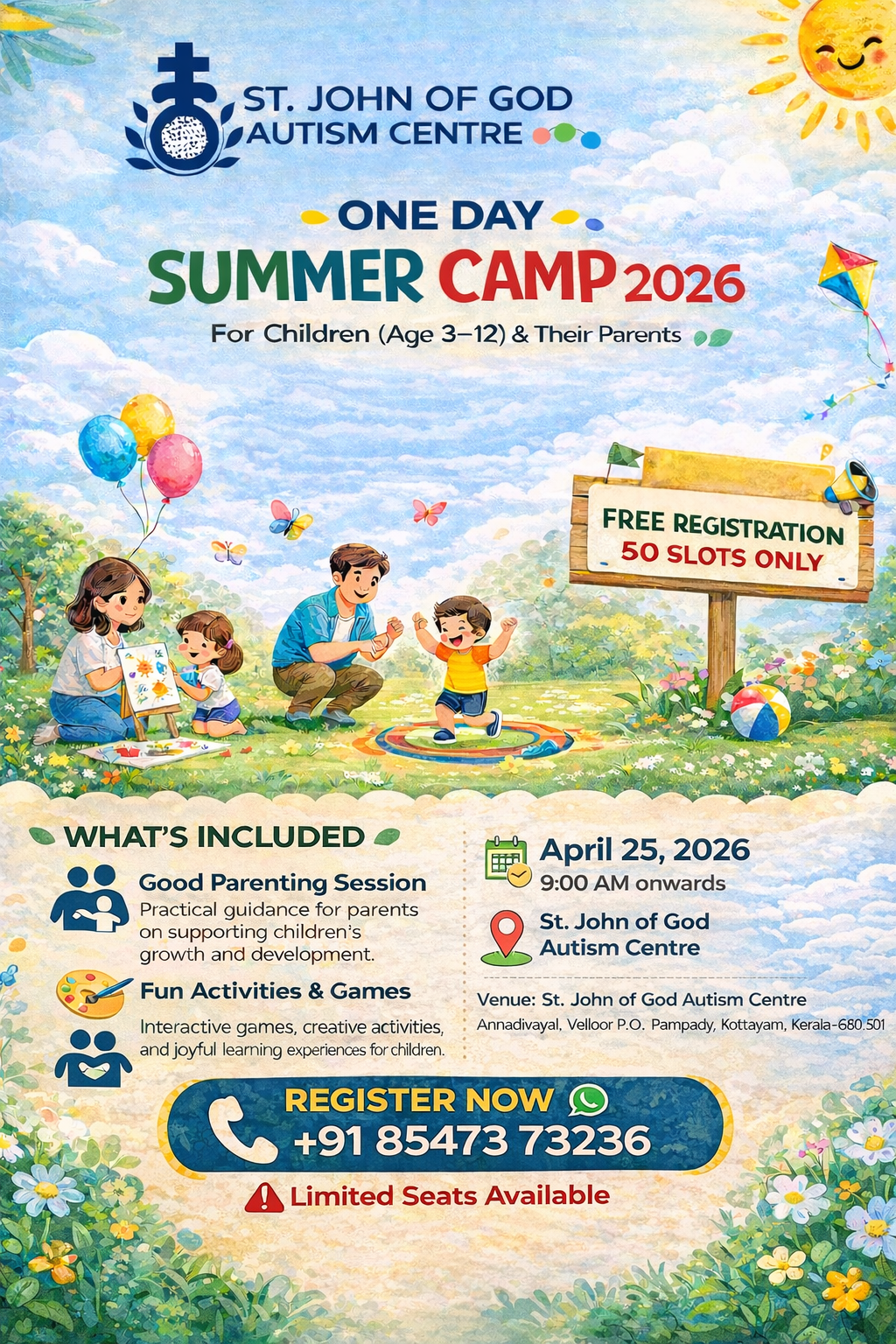 One Day Summer Camp 2026